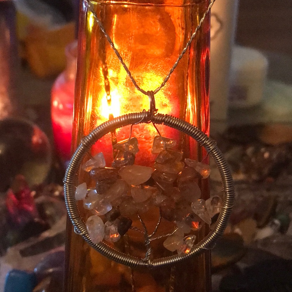 Tree of life on 925 sterling silver chain